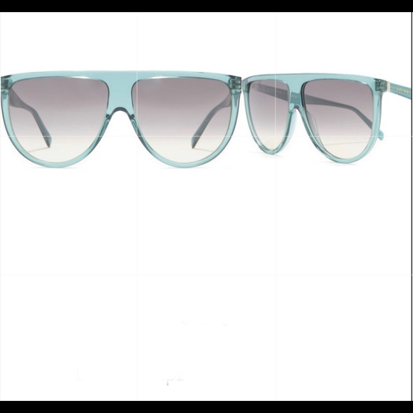 CELINE 62mm Grey Acetate FlatTop Sunglasses w/
Luxe Case+Cloth—NEW—Box Sold Sep. - Picture 6 of 16